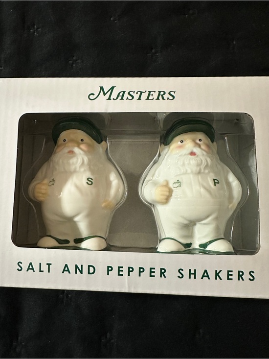 Masters Other - 2026 US Masters Gnome Salt & Pepper Shakers New in Box